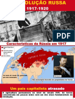 Cronologia resumida da Revolução Russa (1917-1924)