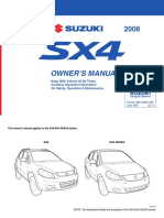3.SX4 Owners Manual