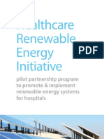 Healthcare Renewable Energy Initiative (HREI)