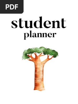Student Planner Free Printables