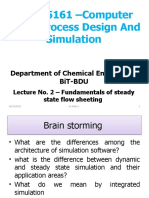 Fundamentals of Steady State Flow Sheeting