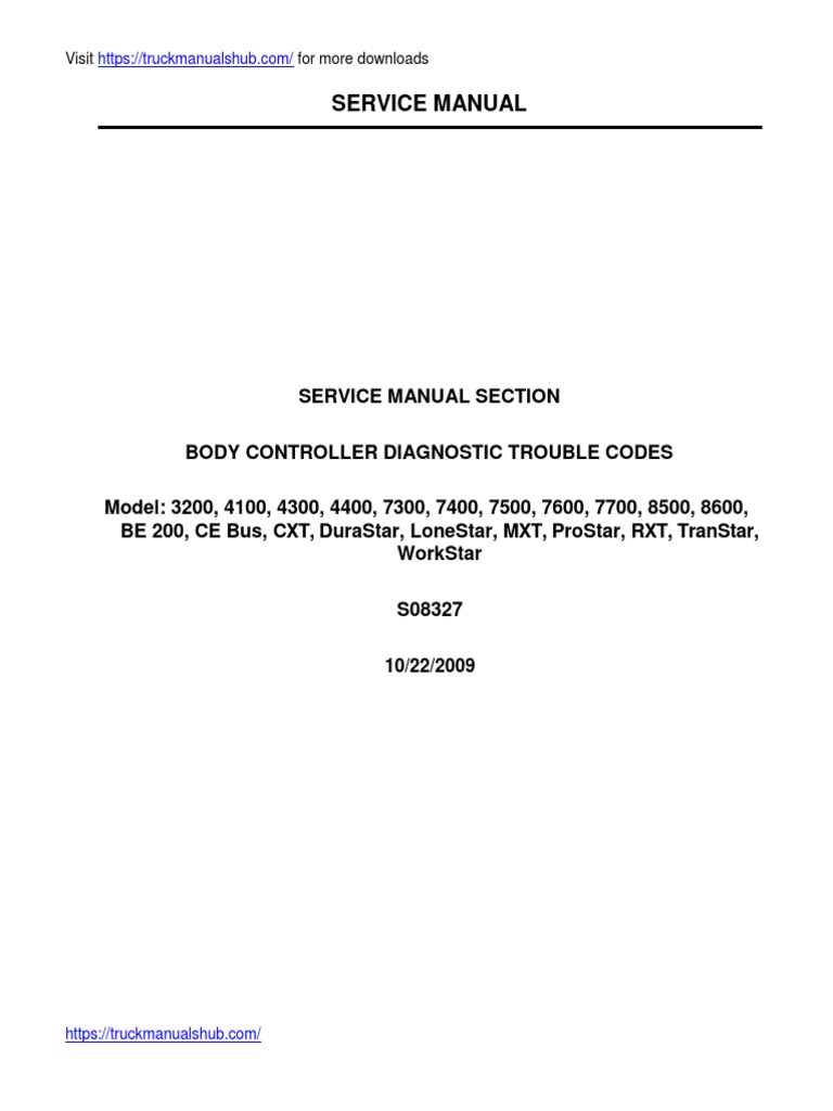 2006 INTERNATIONAL 4300 FAULT CODE LIST intelligence overview
