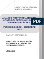 Informe Análisis y Determinación Costos Spee 2022