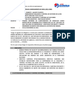 Modelo de Informe de Inspector D.S #029-2021