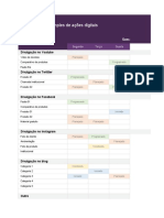 Planejamento de Mídias Sociais Simples