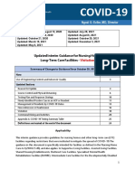 Updated Interim Guidance for Nursing Homes and Other Long-Term Care Facilities - Visitation