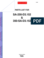 Index of Sub Assemblies