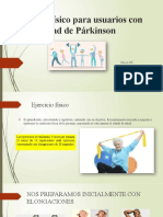 Ejercicio Físico para Usuarios Con Enfermedad de Párkinson