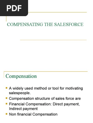 Compensation Plan