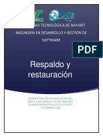 Respaldo y Restauración - Ignacio Ibarra Trujillo