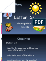 Letter Ss