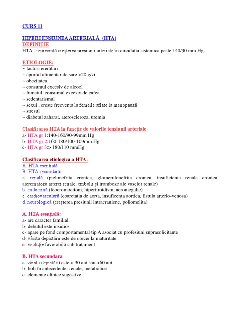 Curs 11-HTA, hTA | PDF