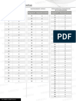 Hoja de Respuestas con 90 Preguntas de Comprensión Lectora, Razonamiento Lógico y Conocimientos Pedagógicos