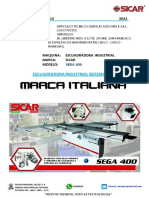 Articulos Tecnicos Servicio Asesoria E.I.R.L. - Sega 400