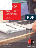 Fisica para Ingreso A Medicina Unc - HQ Apoyo Universitario