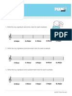 Easter Key Signature Hunt 2021