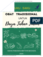 Buku Saku Obat Tradisional Untuk Daya Tahan Tubuh