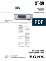 FM Stereo, FM/AM Superheterodyne Tuner Specs and Disassembly