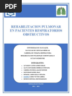 TEMA #8 REHABILITACION EN PACIENTES EPOC