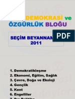 BDP Secim Bildirgesi