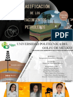 Clasificación de Los Yacimientos Petroleros