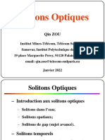 Solitons Optiques