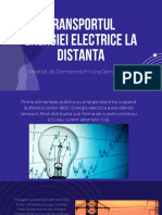 Transportul Energiei Electrice La Distanta