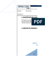 Programacion de Obra EL OLIVAR