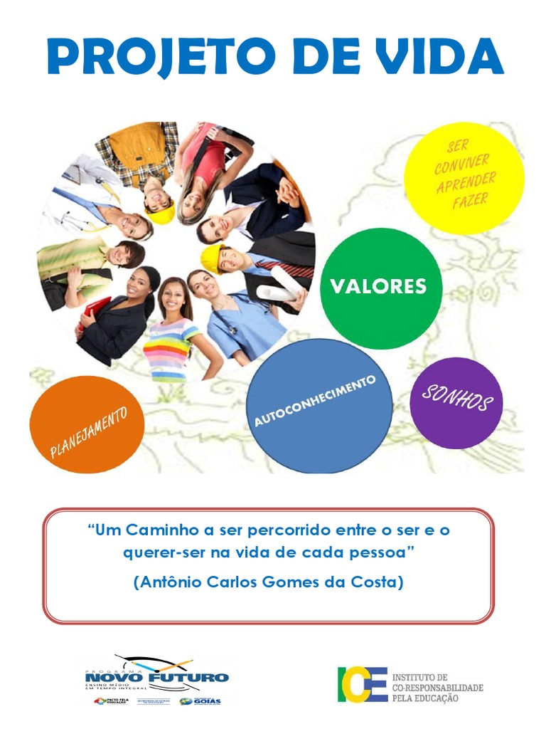 Projeto De Vida Dinâmicas Pdf Vida Aprendizado