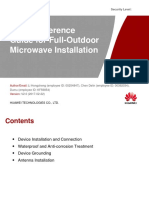 Quick Reference Guide For Full-Outdoor Microwave Installation