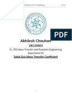 Akhilesh Chauhan: Solid-Gas Mass Transfer Coefficient
