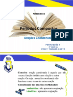 Períodos Compostos - Orações Coordenadas