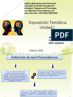 Exposicion Tematica Metodos Psicometricos