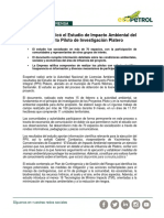 Colombia ECP PR Radicacion EIA Platero 200220215