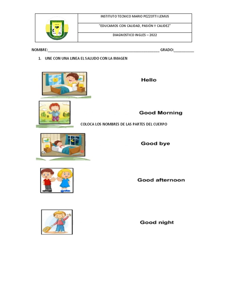 Diagnostico Ingles PDF