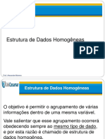 Aula08a EstruturasHomogeneas Vetores01