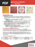 Baldosa Lisa y de Mosaico