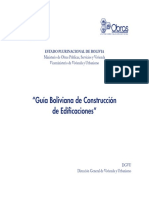 Guía Boliviana de Construcción de Edificaciones