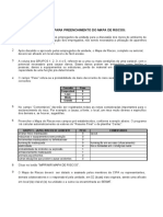 Mapa de Risco - Área Administrativa