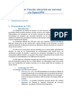 TP N°14 - Implémenter l’accès sécurisé au Serveur[OpenVPN]