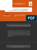 Unidad 4.1 ANÁLISIS DE RIESGOS, INCIDENTES Y ACCIDENTESV