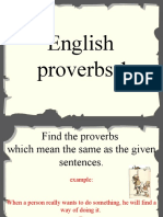 Proverbs 1 Fun Activities Games Reading Comprehension Exercis 49512