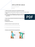 Evaluacion Levantamiento de Cargas