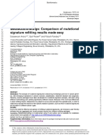 Metamutationalsigs: Comparison of Mutational Signature Refitting Results Made Easy