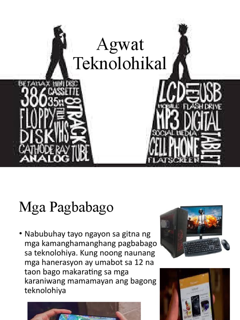 Agwat Teknolohikal PDF