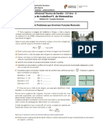 Ficha de trabalho nº1- módulo A5- números racionais-problemas