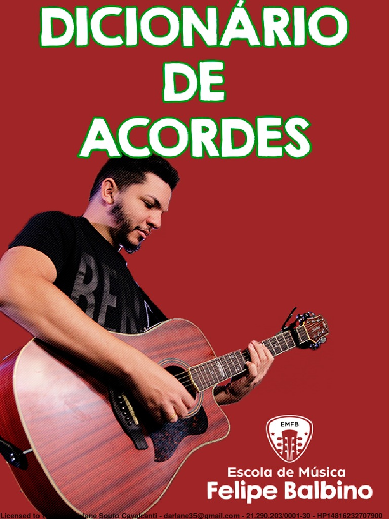 Dicionriode Acorde FINAL | PDF | Acorde (música) | Artes Cênicas