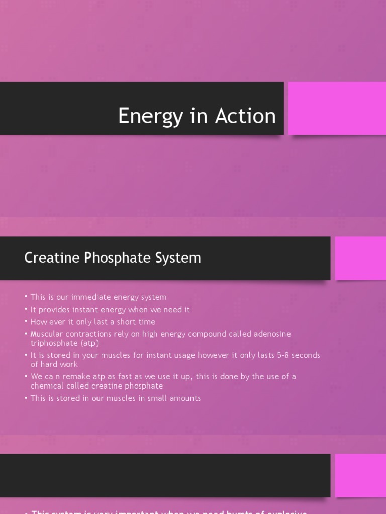 2 - Energy in Action | PDF | Cooking, Food & Wine | Wellness