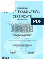 Eu Type-Examination: Certificate