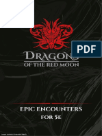 Dragons of The Red Moon Epic Encounters For 5e.